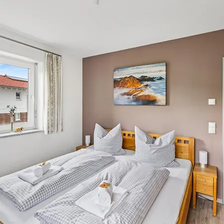 Edelweiss - 4 Sterne - Inkl Oberstaufen Plus - 2 Schlafzimmer Apartamento