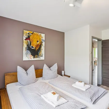 Edelweiss - 4 Sterne - Inkl Oberstaufen Plus - 2 Schlafzimmer Apartamento Oberstaufen